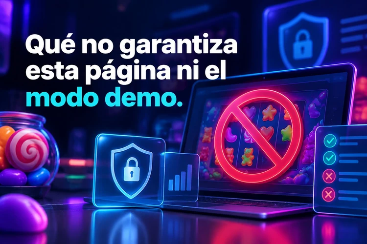 Qué no garantiza esta página ni el modo demo